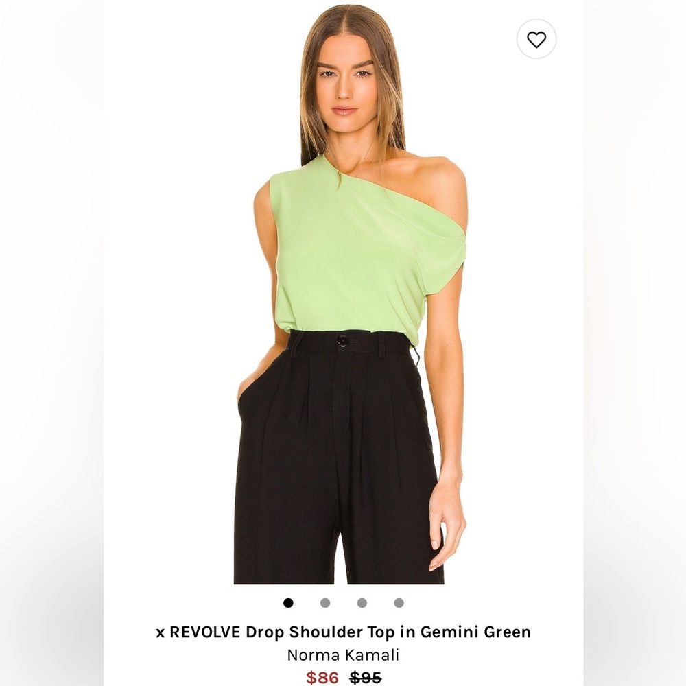 x REVOLVE Drop Shoulder Top in Gemini Green
Norma Kamali